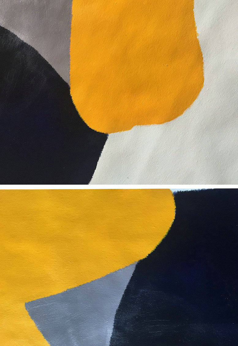 Handmade Large Contemporary Art,Oversized Contemporary Art,Abstract Art Decor Large Canvas Painting,Gold,White,Black,Grey.etc